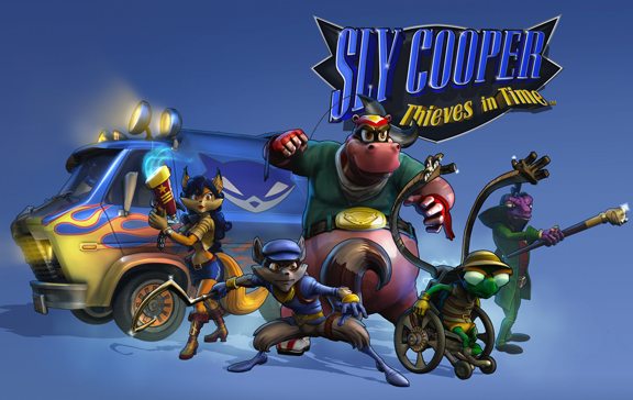 Sly Cooper Thieves in Time Complete Logo