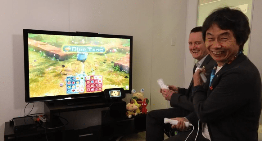 Shigeru Miyamoto Pikmin 3 Bingo Battle - YouTube
