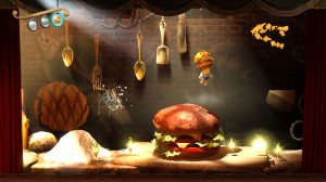 Avreste mai pensato di vedere un burattino con la testa di Hamburger ?
