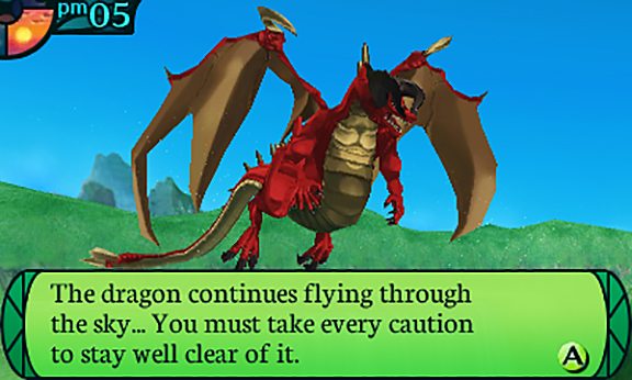 Come in ogni buon fantasy non mancano i draghi: questa volta, però, anche solo avvicinarsi troppo equivale ad un Game Over.