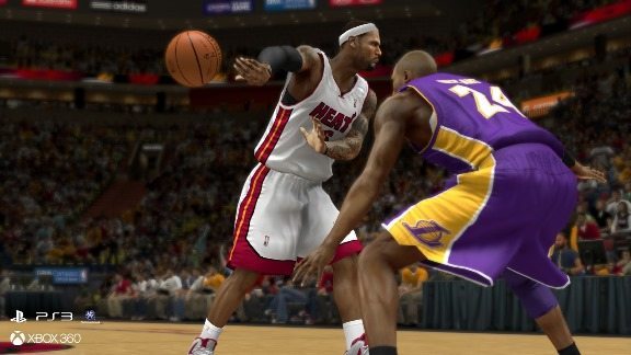 LeBron contro Kobe... Due leggende dell'NBA faccia a faccia.