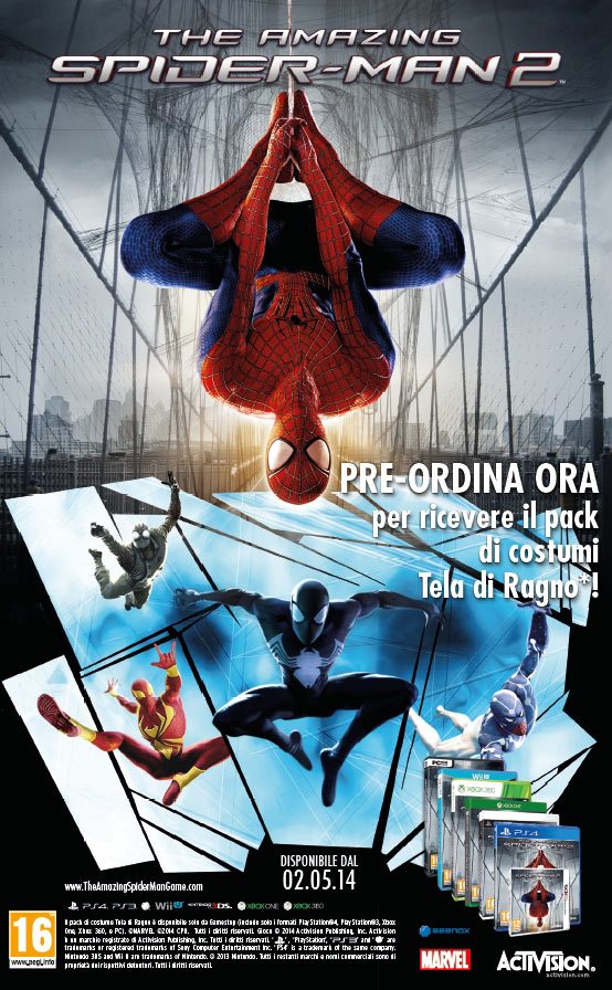 The Amazing Spider-Man 2 - DLC di preordine