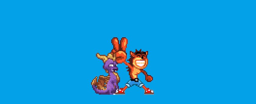 spyro_the_dragon_and_crash_bandicoot_by_mewmaster1997-d5k7yjk