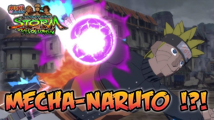 Naruto Shippuden Ultimate Ninja Storm Revolution Mecha Naruto