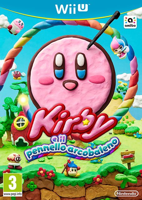Kirby e il pennello arcobaleno cover