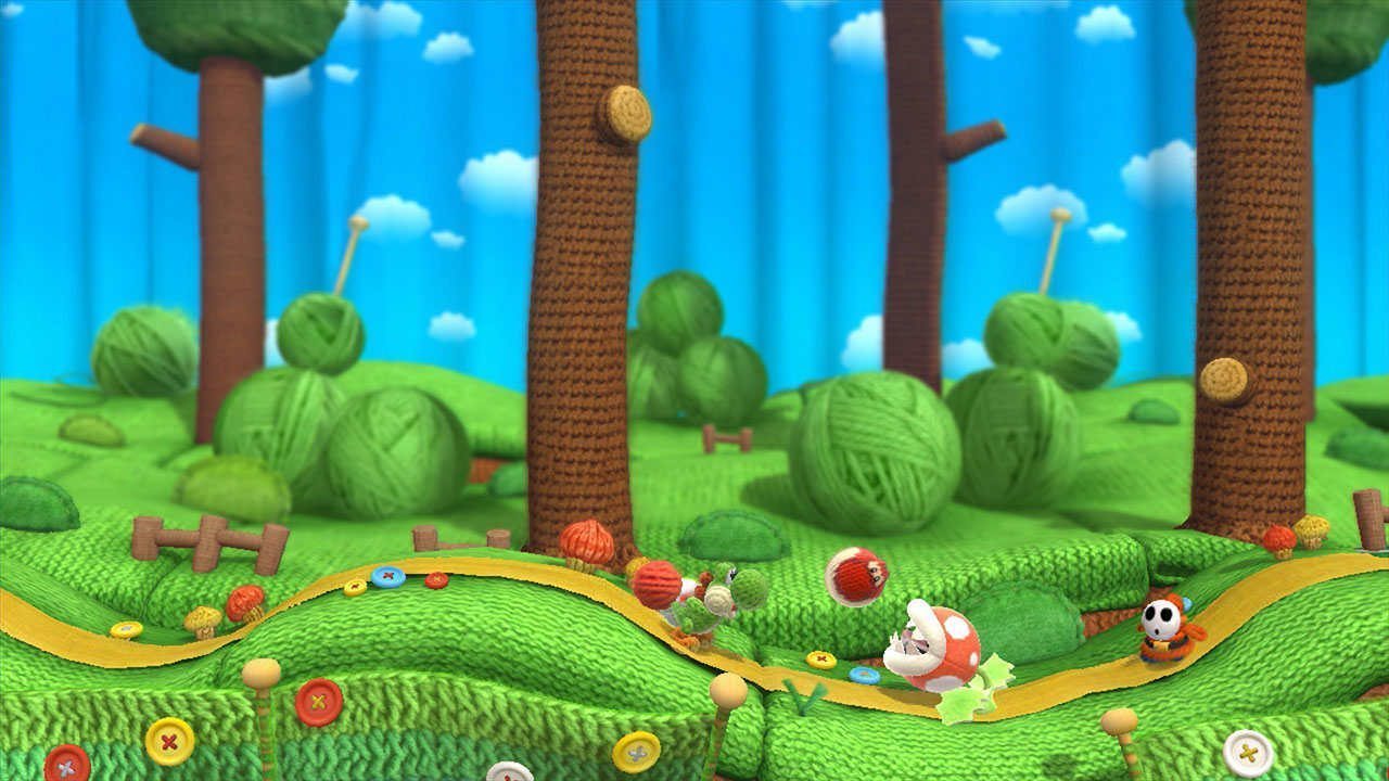 Yoshi Woolly World two player mode