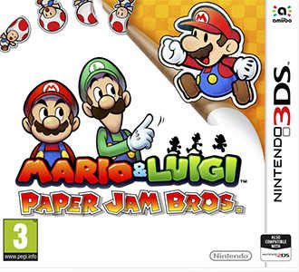 Mario e Luigi: Paper Jam Bros Cover