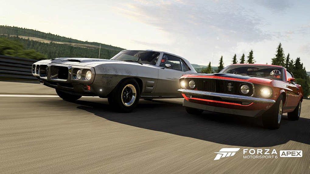 A screenshot from "Forza Motorsport 6: Apex," which is coming out for Windows 10. Credit: Microsoft