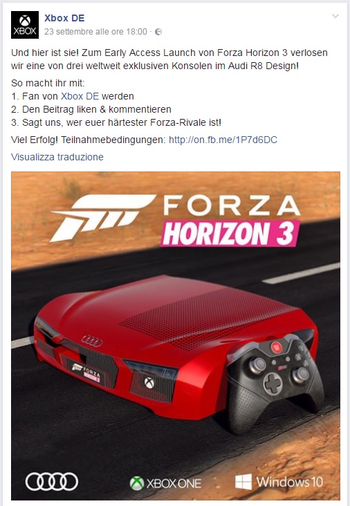 Forza Horizon 3 Audi