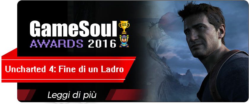 gsa16nominee-uncharted-4 gamesoul awards 2016