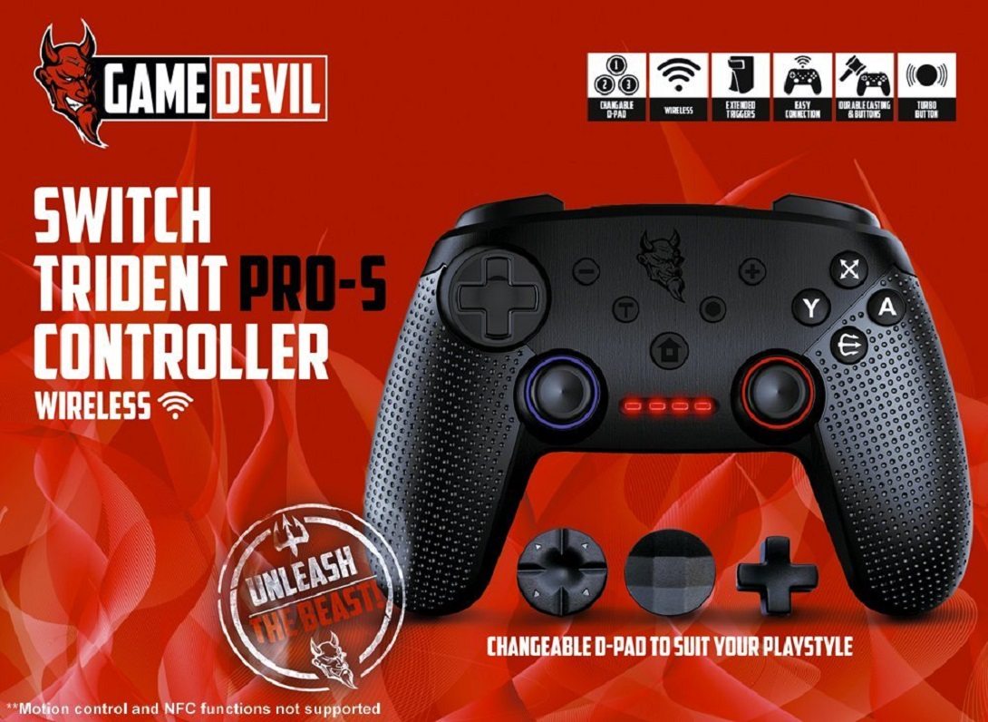 Game Devil Switch Trident Pro-S Controller