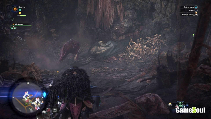 Monster Hunter World: ottenere la lama razziatrice, carcassa di legiana