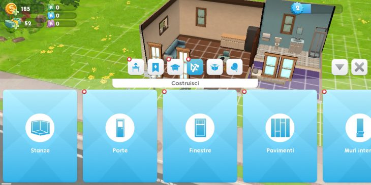 The sims mobile casa