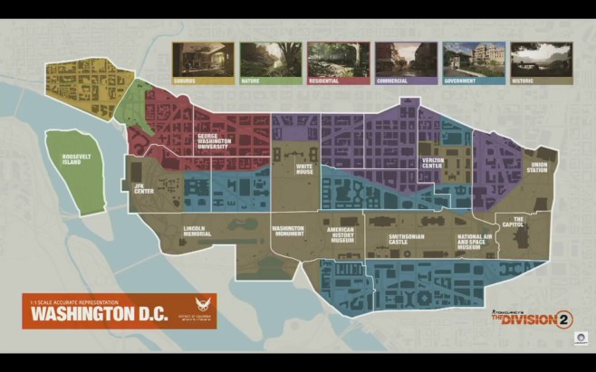The Division 2 map