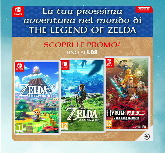 Scopri le promo del mondo di The Legend of Zelda