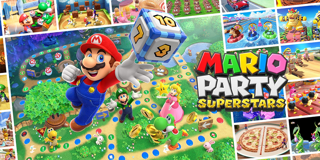 Mario Party Superstars per Nintendo Switch, il re dei giochi multiplayer divertente anche per i bambini