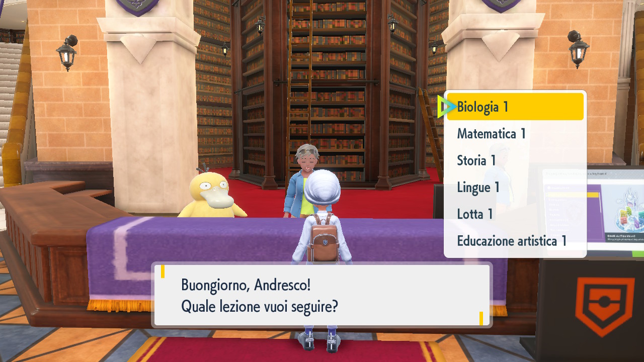 Pokémon Scarlatto Violett guida risposte esame accademia