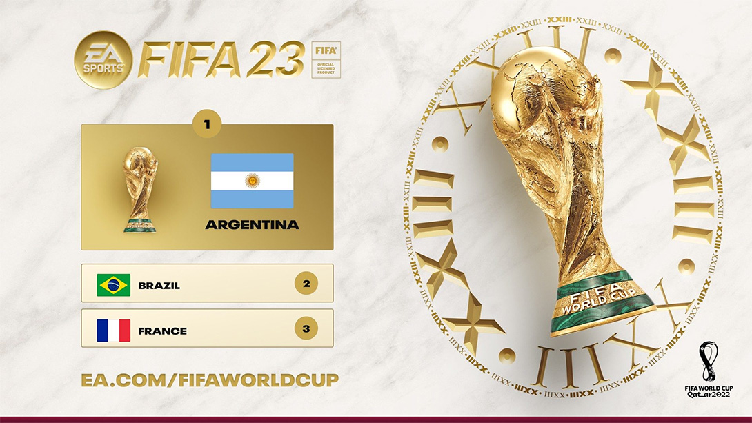 FIFA 23 vittoria argentina