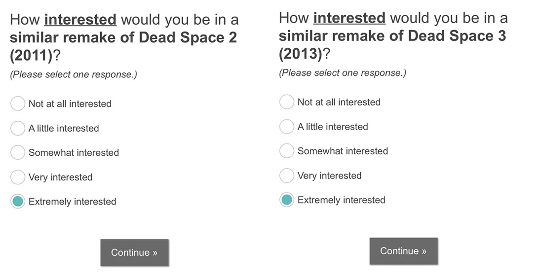 Dead Space remake sondaggio