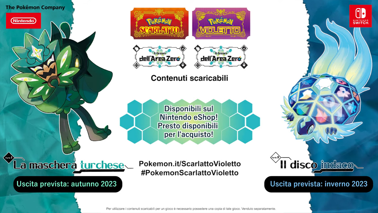 Pokémon Scarlatto e Violetto Il Tesoro dell'Area Zero