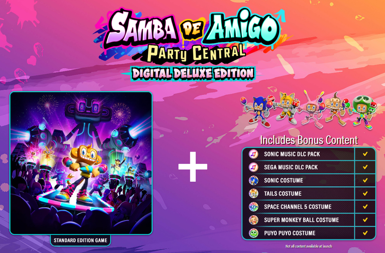 Samba de Amigo: Party Central DLC
