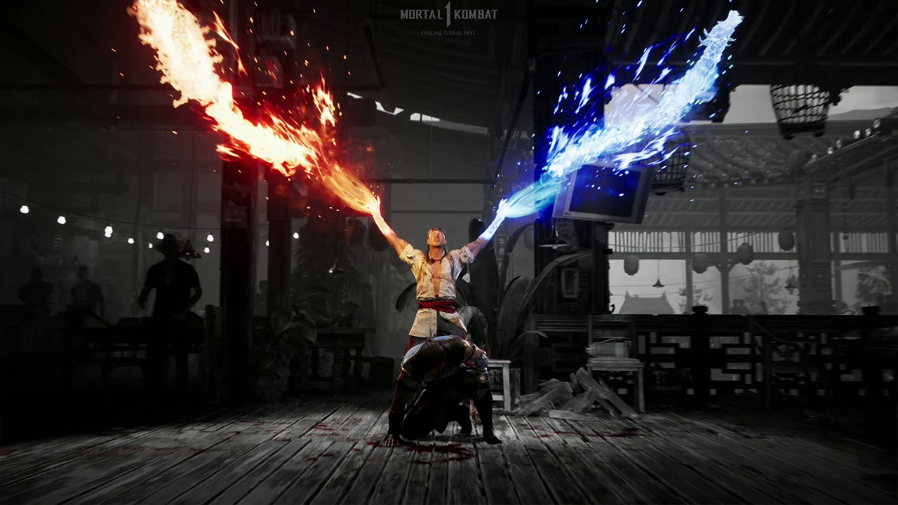 Mortal Kombat 1 Stress Test Liu Kang Fatality