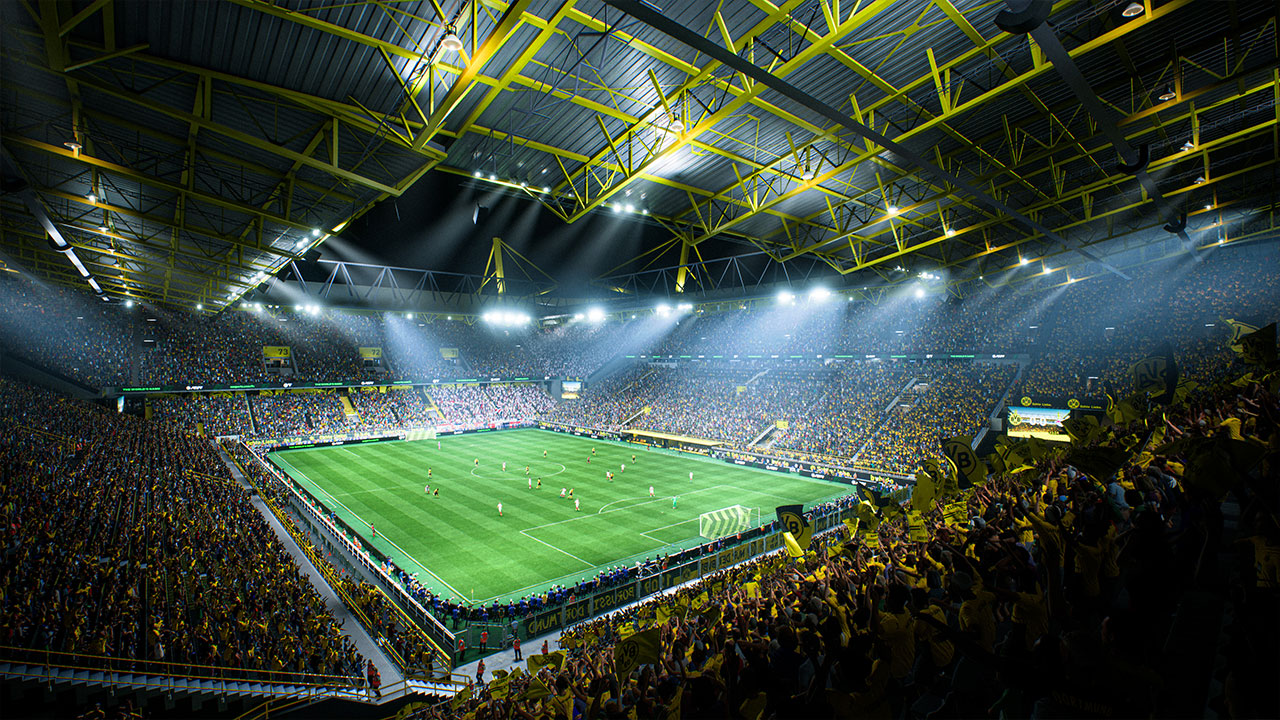 EA Sports FC 24 stadio Dortmund