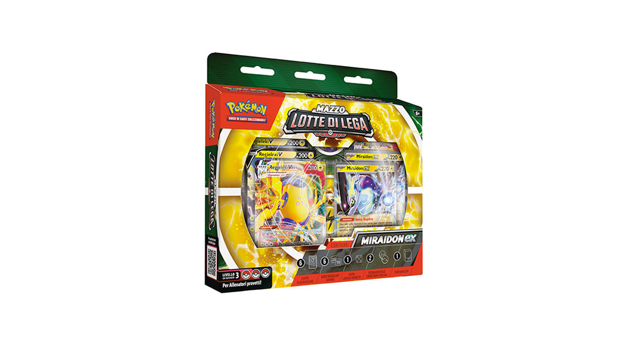 Carte Pokémon - Mazzo Lotte di Lega Miraidon-EX