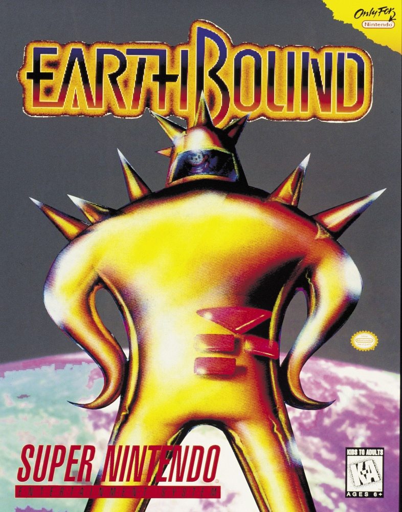 Far nintendo. Earthbound обложка. Earthbound 2 обложка. Earthbound (игра). Earthbound Rus.