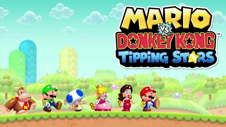 mario vs donkey kong tipping stars banner