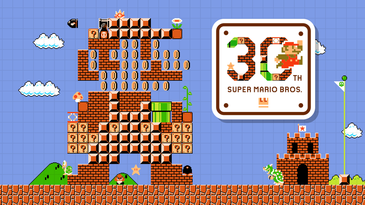 Super Mario Bros 30 years anniversary