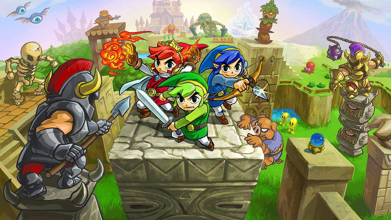 The Legend of Zelda Tri Force Heroes header