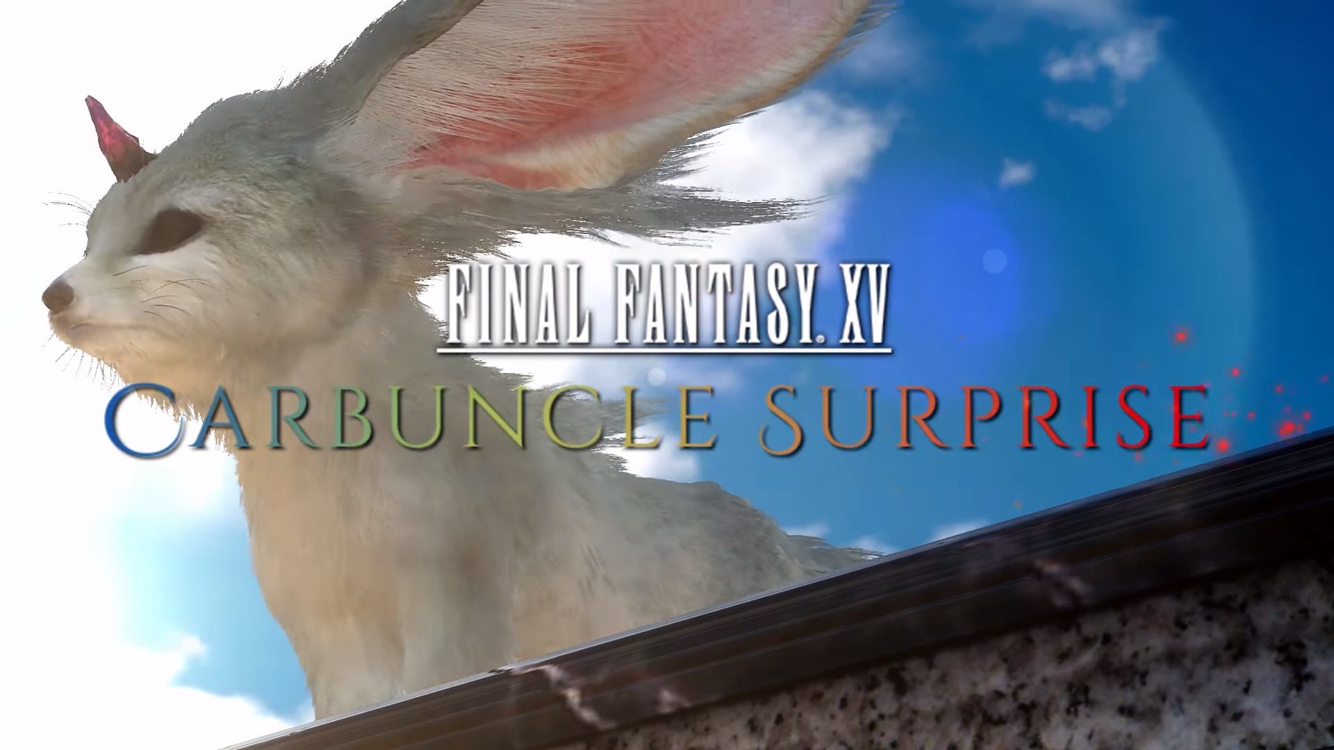 final fantasy xv carbuncle surprise