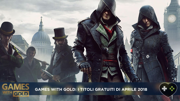 Games with Gold Aprile 2018