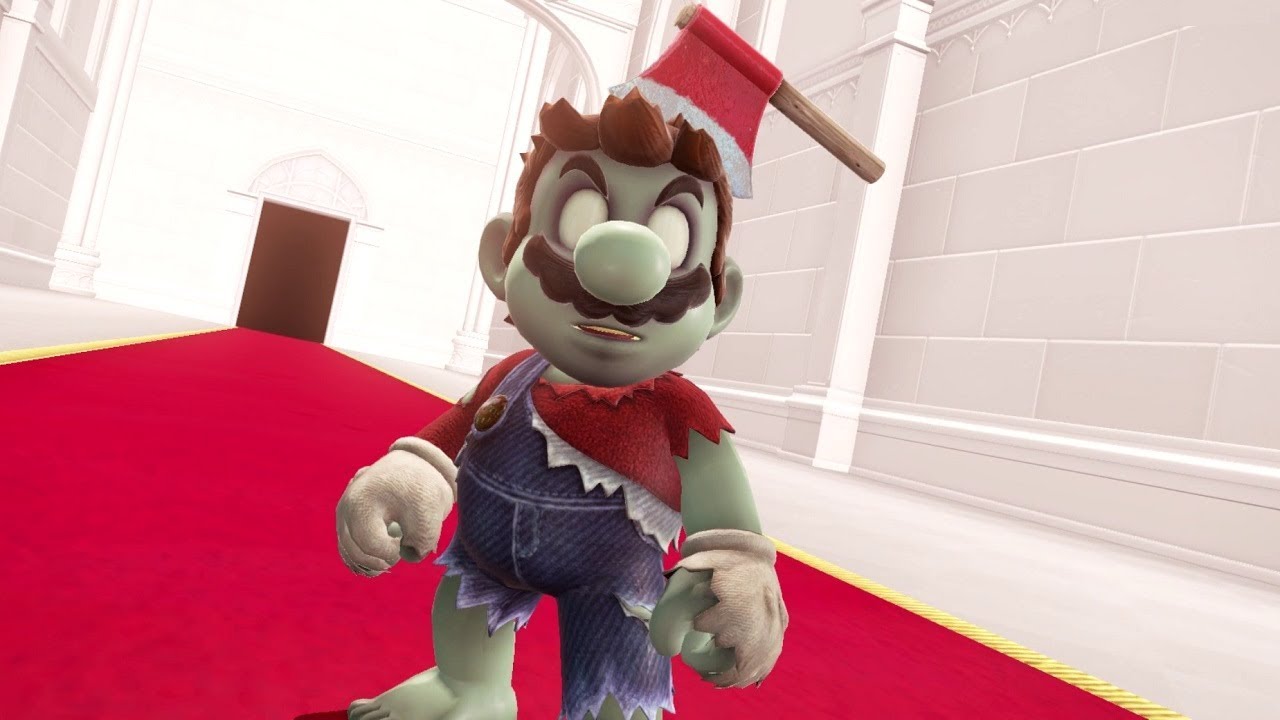 Mario In Versione Zombie Per Halloween Gamesoul It