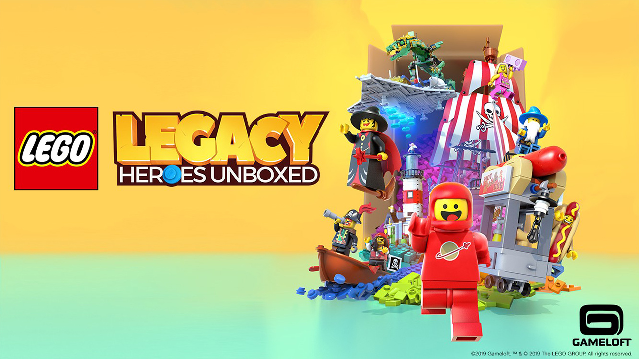 Lego legacy heroes unboxed