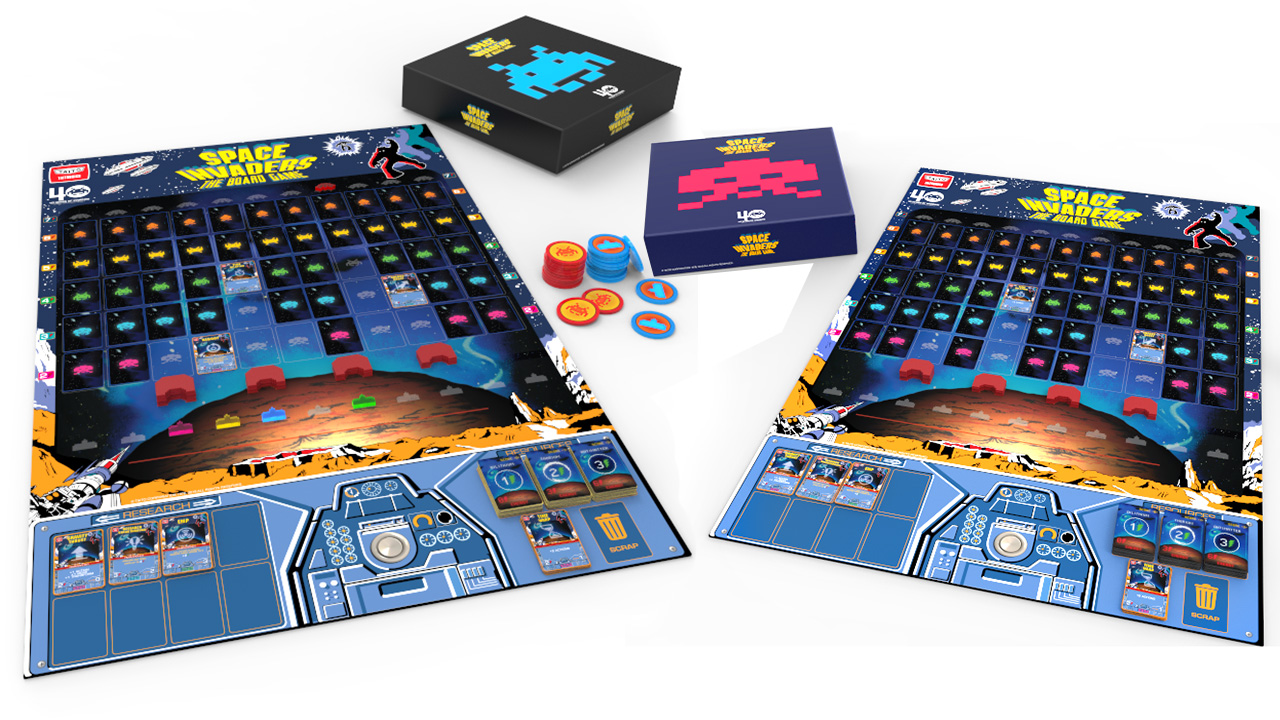 Space Invaders the Board Game