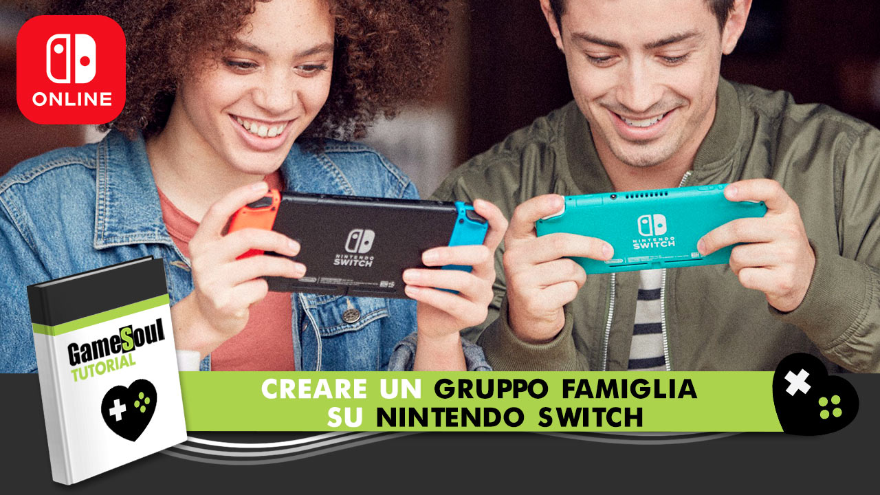 Creare Gruppo Famiglia Nintendo Switch