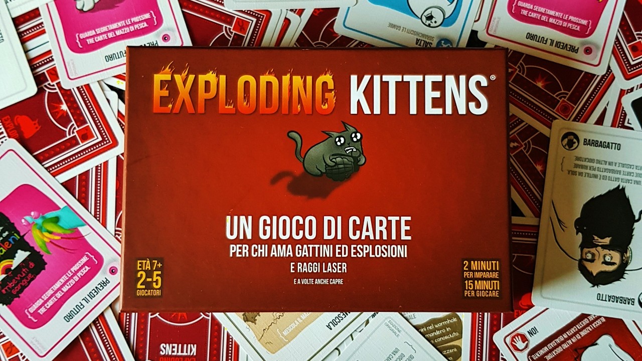 Exploding Kittens immagine in evidenza