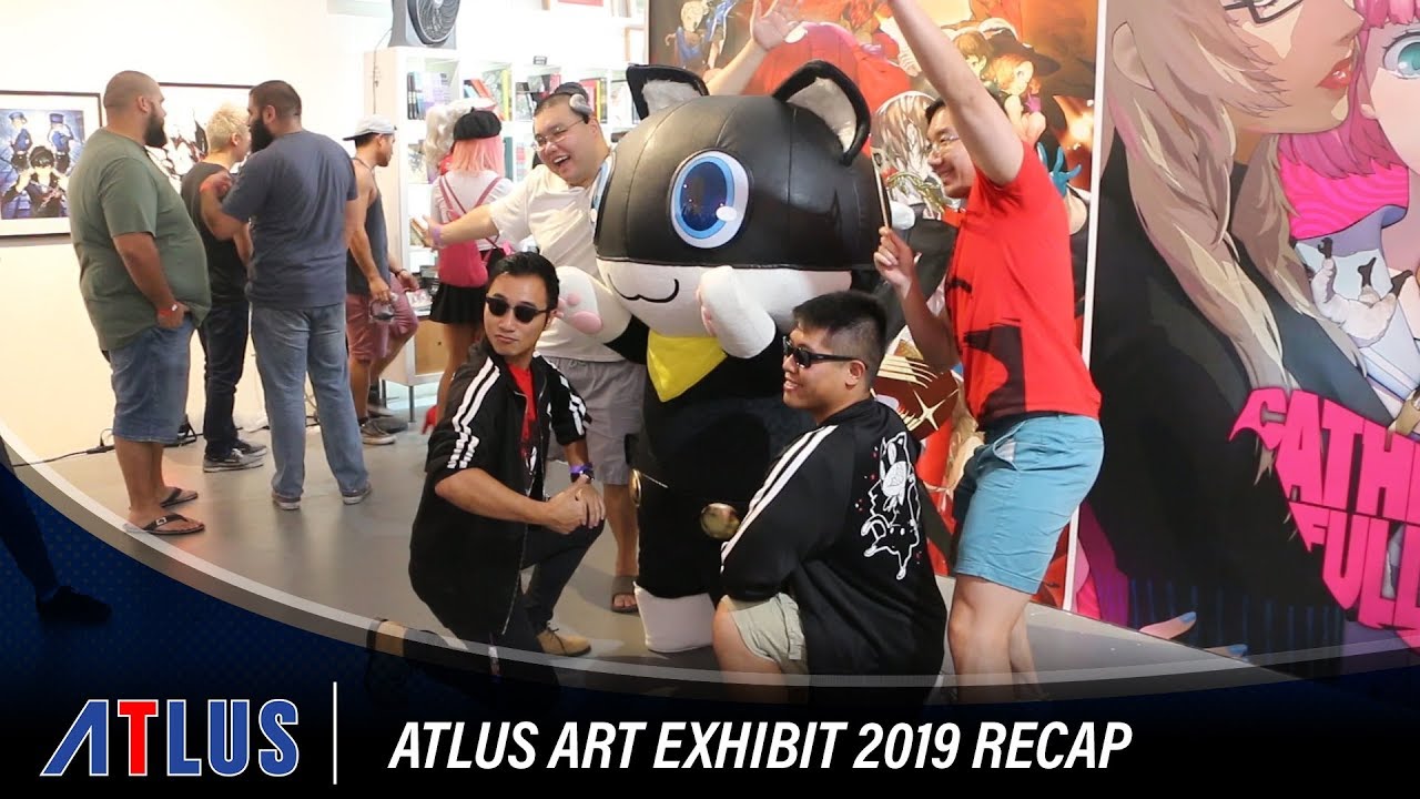 atlus art exhibit recap