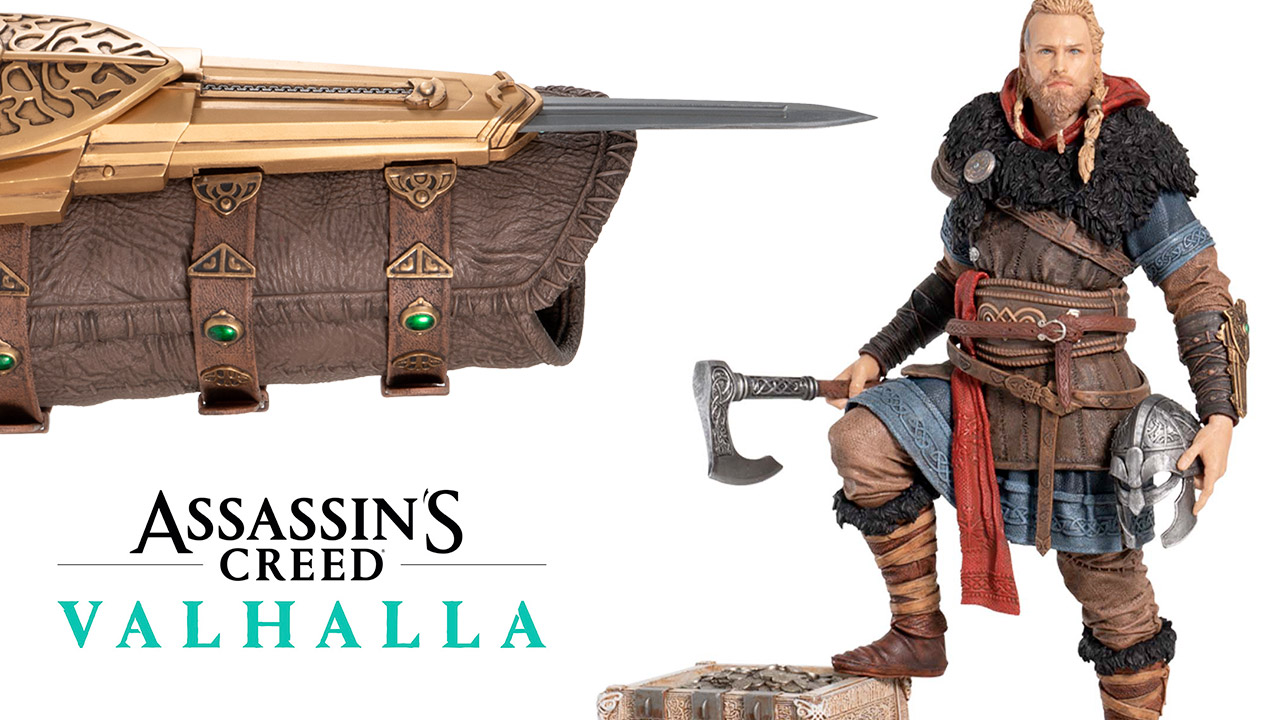 Lama celata ed Eivor, ecco i nuovi Ubicollectibles di Assassin's Creed  Valhalla