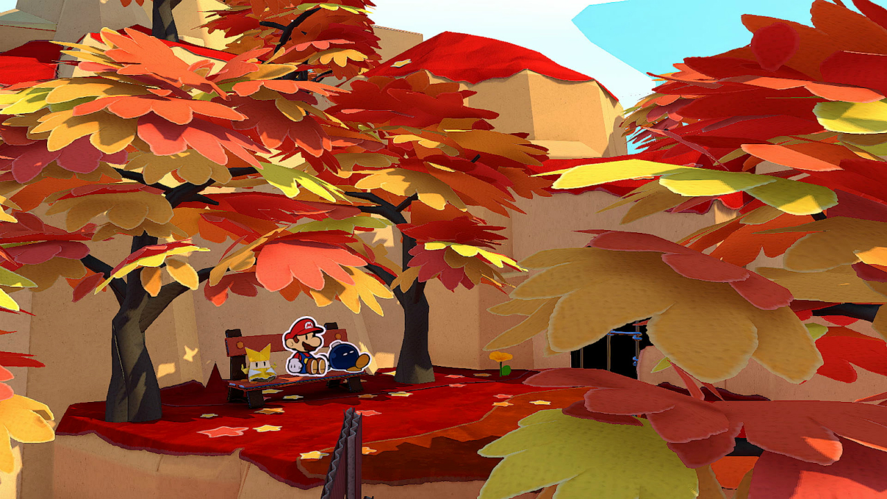 Paper Mario: The Origami King open world