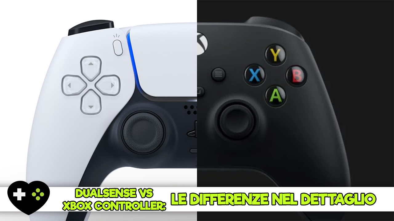 Dualsense vs Xbox controller le differenze