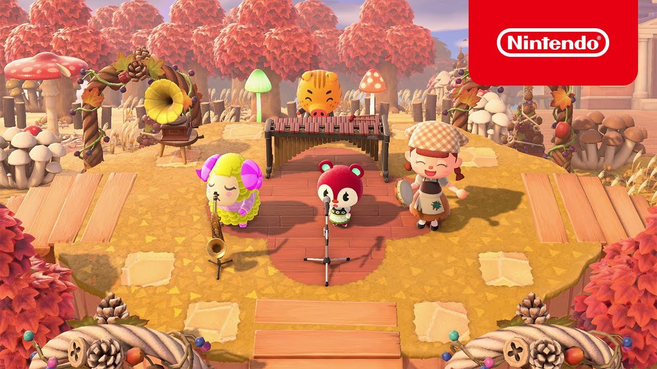 Animal Crossing: New Horizons autunno