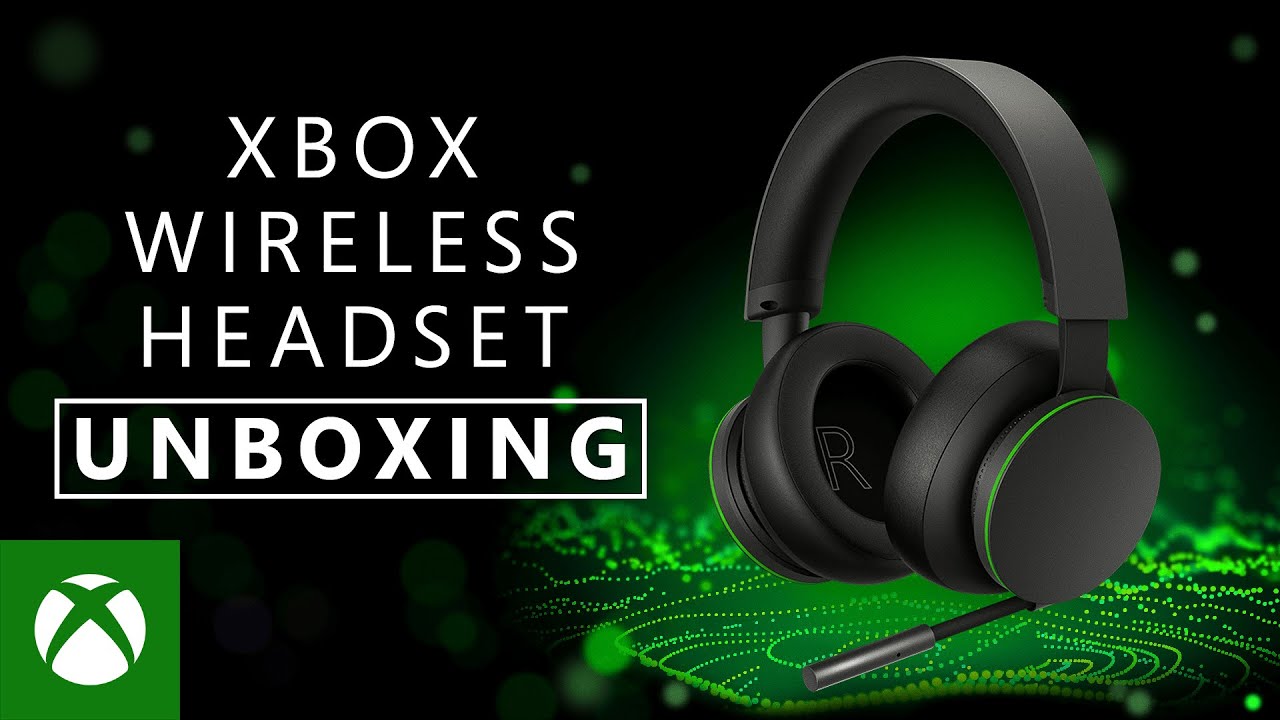 Xbox Wireless Headset unboxing