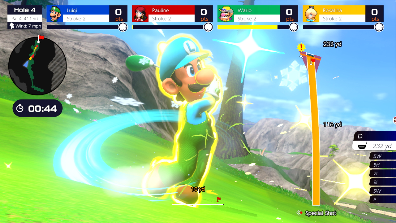 Mario Golf: Super Rush panoramica