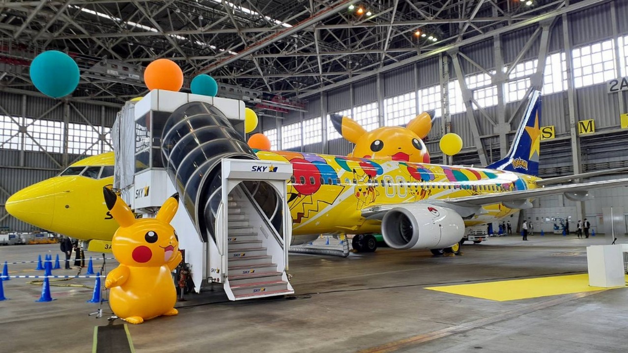 Pikachu aereo Pokémon