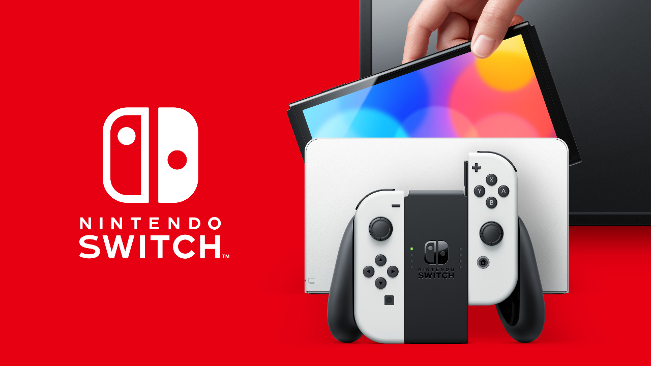 Nintendo Switch OLED copertina