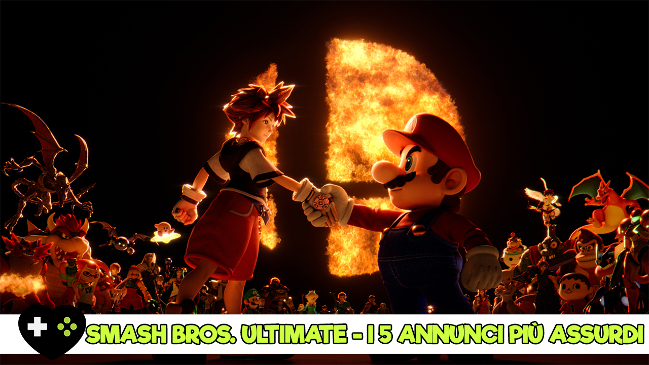 Super Smash Bros. Ultimate - I 5 annunci più assurdi
