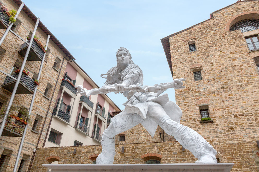 Statua di Aloy a Firenze
